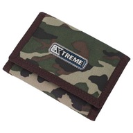 PEŇAŽENKA PRE EXTRÉMNE MLÁDEŽE NA VELCRO, HNEDÁ CAMO