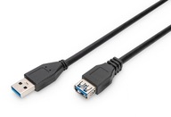 DIGITUS USB 3.1 Gen.1 SuperSpeed ​​​​5Gbps predlžovací kábel USB typu A/USB A