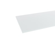 Matná sklenená polica - saténová 6 mm - 10x40 cm