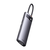 Hub 8v1 Metal Gleam Series, USB-C až 3x USB 3.0 Hub 8v1 Metal Gleam Series, USB-C až 3x USB 3.0