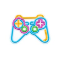Neónový PLEXI LED GAMEPAD herná izba viacfarebný dekoratívny darček Neónový PLEXI LED GAMEPAD herná izba viacfarebný dekoratívny darček