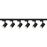 SET 6x LED REFLEKTOR LAMPY GU10 2M TRACK