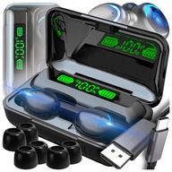 BEZDRÔTOVÉ SLÚCHADLÁ DO UŠÍ BEZDRÔTOVÉ POUZDRO BLUETOOTH BT 5.0 + POWERBANK BEZDRÔTOVÉ SLÚCHADLÁ DO UŠÍ BEZDRÔTOVÉ POUZDRO BLUETOOTH BT 5.0 + POWERBANK
