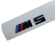 Odznak M-Power 5 v lesklej čiernej farbe pre BMW