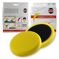 Leštiaca podložka Sponge Leštiaci kotúč Žltá Stredná 150 mm so suchým zipsom 125 mm HML Leštiaca podložka Sponge Leštiaci kotúč Žltá Stredná 150 mm so suchým zipsom 125 mm HML