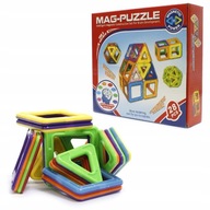 MAGNETICKÉ BLOKY 3D stavebné puzzle 28 ks