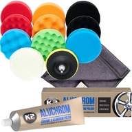 SET K2 ALUCHROM 100G + LEŠTIACA HUBKA 125MM SET K2 ALUCHROM 100G + LEŠTIACA HUBKA 125MM