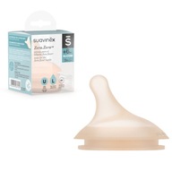 Fast Flow vsuvka na fľašu Silicone 6 m+, Zero Zero Suavinex Fast Flow vsuvka na fľašu Silicone 6 m+, Zero Zero Suavinex