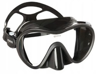 Čierna silikónová potápačská maska ​​Mares Tropical