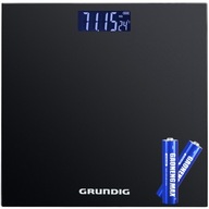 KÚPEĽŇOVÁ VÁHA Elektronická SKLENENÁ LCD do 180 kg Grundig + 2x AAA batérie KÚPEĽŇOVÁ VÁHA Elektronická SKLENENÁ LCD do 180 kg Grundig + 2x AAA batérie