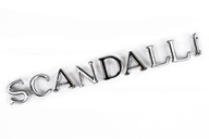 Nápis, pečiatka, logo SCANDALLI - ORIGINÁL