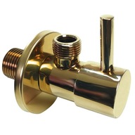 Uhlový ventil GOLD, keramická hlavica 1/2x3/8 Uhlový ventil GOLD, keramická hlavica 1/2x3/8