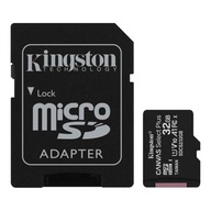 Karta Kingston 32 GB micro SDHC 100 MB/s Canvas Plus