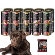 PIPER Dolina Noteci Mix príchutí 20 x 800g morčacie hovädzie kačica + zdarma PIPER Dolina Noteci Mix príchutí 20 x 800g morčacie hovädzie kačica + zdarma