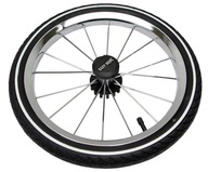 Retro koliesko na kolieskach 14" poniklované retro Retro koliesko na kolieskach 14" poniklované retro