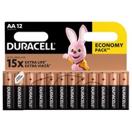 60x Duracell AA / LR6 Alkalické batérie 5x12ks
