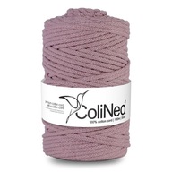 Colinea String sa opliekol pre makramu 100% bavlnu, 5 mm 100 m, špinavá ružová Colinea String sa opliekol pre makramu 100% bavlnu, 5 mm 100 m, špinavá ružová