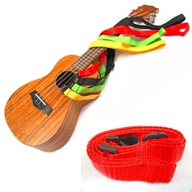 Univerzálny červený popruh na ukulele