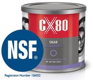 CX80 020 - SILIKÓNOVÝ MUK, bezfarebný, CERTIFIKÁT 500g CX80 020 - SILIKÓNOVÝ MUK, bezfarebný, CERTIFIKÁT 500g