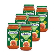 Bobovita Cestoviny s paradajkami, šunkou a paprikou 6x250g Bobovita Cestoviny s paradajkami, šunkou a paprikou 6x250g