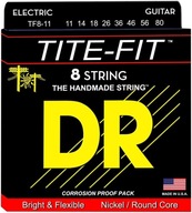DR Tite-Fit 8-strunové struny 11-80 TF8-11 DR Tite-Fit 8-strunové struny 11-80 TF8-11
