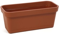 Lobelia 60 tehlový kvetináč balkónový truhlík Lobelia 60 tehlový kvetináč balkónový truhlík