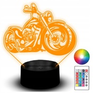 LED NOČNÁ LAMPA HARLEJ MOTORKA NÁZOV 3D LED NOČNÁ LAMPA HARLEJ MOTORKA NÁZOV 3D
