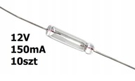 Mini T1 axiálna žiarovka 12V DC 150mA 10ks Mini T1 axiálna žiarovka 12V DC 150mA 10ks