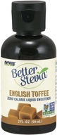 NOW FOODS Better Stevia Tekutý extrakt Toffee 59ml