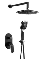 LAVEO Sprchový set do dažďa čierna ČIERNA LAVEO Sprchový set do dažďa čierna ČIERNA