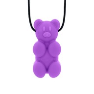 LOGOPEDICKÉ ZUBY ARKA, MEDVEĎ TVRDÝ, FIALOVÝ - NÁHRDELNÍK LOGOPEDICKÉ ZUBY ARKA, MEDVEĎ TVRDÝ, FIALOVÝ - NÁHRDELNÍK