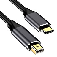 Kábel Thunderbolt USB-C Mini DisplayPort 4K 60Hz Kábel Thunderbolt USB-C Mini DisplayPort 4K 60Hz