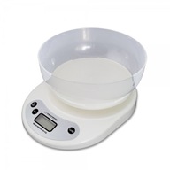 ELEKTRONICKÁ KUCHYŇSKÁ VÁHA S MISOU max 5 kg 1 LITER ELEKTRONICKÁ KUCHYŇSKÁ VÁHA S MISOU max 5 kg 1 LITER