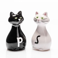 CAT SET Soľnička a korenička Keramické koreničky CAT SET Soľnička a korenička Keramické koreničky