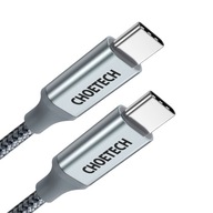 Rýchly kábel USB-C na USB-C 100W PD 5A odolný Rýchly kábel USB-C na USB-C 100W PD 5A odolný