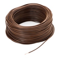 LGY lankový kábel 1x0,75 mm², hnedý, 300/500V, 100m LGY lankový kábel 1x0,75 mm², hnedý, 300/500V, 100m