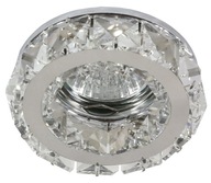 Držiak lampy Okrúhle LED Glass Crystal Očko pre žiarovky MR16/GU10 Držiak lampy Okrúhle LED Glass Crystal Očko pre žiarovky MR16/GU10