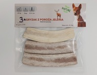 Sada 3x Prírodná žuvačka pre psy na parohy S soft Sada 3x Prírodná žuvačka pre psy na parohy S soft