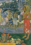 Nástenný plagát 42x59,4 Zdravas Mária P. Gauguin