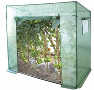 Tunelový záhradný skleník Skleník pod paradajkami