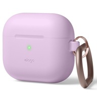 Puzdro Elago s karabínkou na AirPods 3 levanduľa Puzdro Elago s karabínkou na AirPods 3 levanduľa