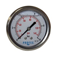 Glycerínový tlakomer 63 mm 10 bar zadný