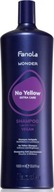 FANOLA Wonder No Yellow šampón 1000 ml PRE BLOND VLASY FANOLA Wonder No Yellow šampón 1000 ml PRE BLOND VLASY