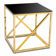 Nelja Gold Black konferenčný stolík 55 cm