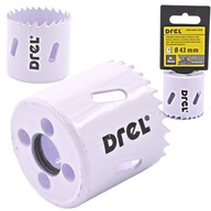 BIMETALOVÁ DIERKA NA KOV DREVO PLAST 43 mm UNIVERZÁLNA BIMETALOVÁ DIERKA NA KOV DREVO PLAST 43 mm UNIVERZÁLNA