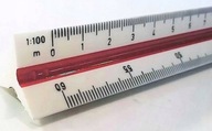 Koh-I-Noor mierkové pravítko 30 cm Koh-I-Noor mierkové pravítko 30 cm