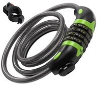 Cyklistický kábel Gerda Kombo Flex 1200/10C s kombinovaným zámkom Cyklistický kábel Gerda Kombo Flex 1200/10C s kombinovaným zámkom