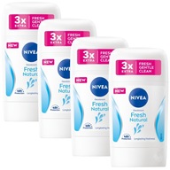 NIVEA Antiperspirant Fresh Natura Stick x4 50 ml NIVEA Antiperspirant Fresh Natura Stick x4 50 ml