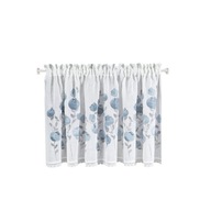 Záclona zazdrostka 60x150 Pola Eurozáclony biela+č Záclona zazdrostka 60x150 Pola Eurozáclony biela+č