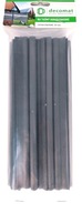 Klipy na grafitové plotové pásky Decomat, 19 cm Klipy na grafitové plotové pásky Decomat, 19 cm
